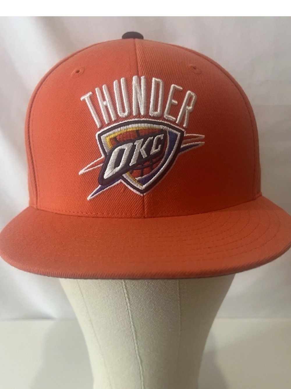 Oklahoma City Thunder OKC Mitchell & Ness NBA Basketball Hat Fitted 7 1/2 60 Cm